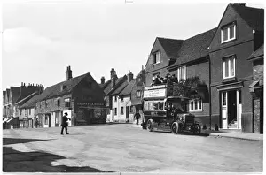 Surrey England Landmarks Drucke: REIGATE - 1921