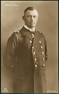 World War I Naval Leaders Drucke: Reinhard Scheer