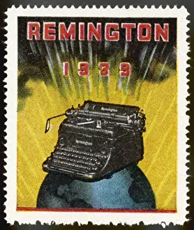 Antique Office Equipment Drucke: Remington Typewriter