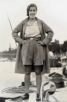 Rene Fraser an Bord