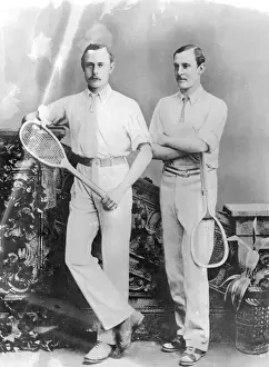 British Tennis History Drucke: The Renshaw Twins
