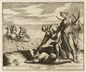 Classical Mythological Art Drucke: Restored by Aesculapius
