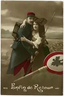 World War I Events Drucke: Return to Alsace