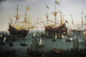 Dutch Maritime Art Drucke: The Return to Amsterdam of the Second Expedition to the East