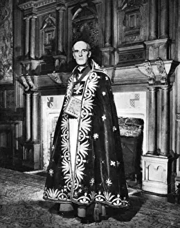 Herefordshire Drucke: Reverend Doktor A.C.Don, Dekan von Westminster