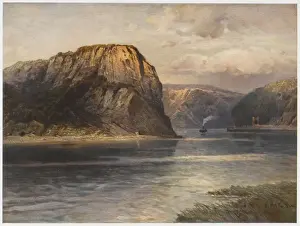German Heritage Photography Drucke: Rhine / Lorelei C1905