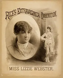 Vintage Advertisement Posters Drucke: Rices Extravaganza Combination