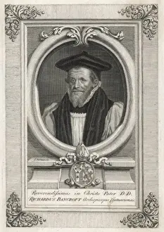 Bishop Of London Drucke: Richard Bancroft / Vertue