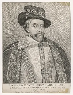 Irish History Figures Drucke: Richard First Earl Cork