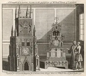 Historical Scientific Instruments Drucke: Richard Greens Clock