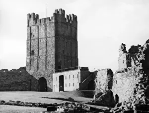 Richmond Castle Architecture Drucke: Richmond Castle