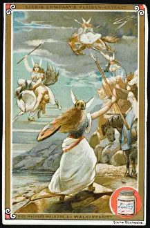 Drucke von Der Flug der Walküren Richard Wagner Drucke: Ritt der Walküren