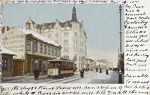 Riga Latvia Drucke: Riga, Lativia - Alexanderstrasse