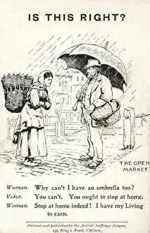Suffragette Art Drucke: Is this right?