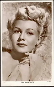 Drucke von Rita Hayworth ist amerikanische Schauspielerin und Tänzerin Rita Drucke: Rita Hayworth / Columbia