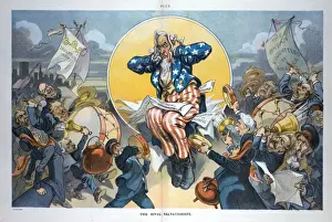 American History Cartoons Drucke: The rival salvationists