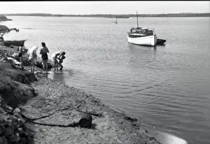 Gerahmter Druck : Der Fluss Crouch, Kent Gerahmter Druck : Der Fluss Crouch, Kent