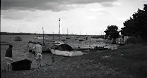 Gerahmter Druck : Der Fluss Crouch, Kent