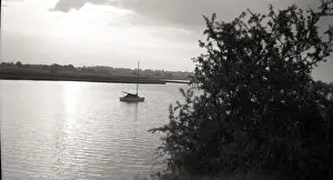 Gerahmter Druck : Der Fluss Crouch, Kent