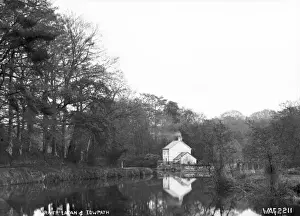 Fluss Lagan und Towpath