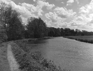English River Scenes Drucke: The River Wey