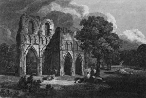 Historic Yorkshire Landmarks Drucke: Roach Abbey, Yorkshire