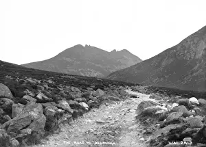 County Down Scenery Drucke: The Road to Bernagh