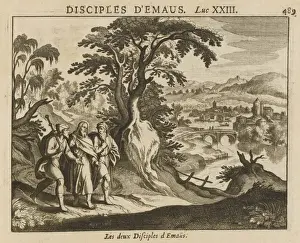 New Testament Events Drucke: On the Road to Emmaeus