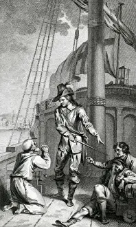 English Naval History Drucke: Robert Blake (Samuel)