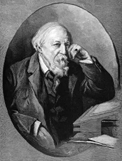 Robert Browning Portrait Drucke: Robert Browning, 1887