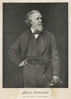 Famous Poets England Drucke: Robert Browning Lehmann