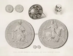 Royal Portraits UK Drucke: Robert Bruce / On Seal