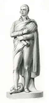 Scottish National Poet Drucke: Robert Burns / Cook