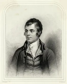 Dichter Drucke: Robert Burns und Nasmyth