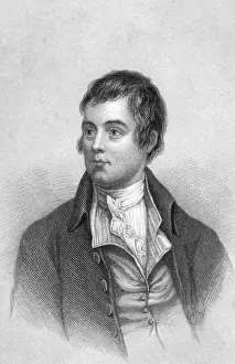Dichter Drucke: Robert Burns, schottischer Dichter