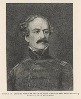 Civil War Leaders Drucke: Robert E Lee / Harpers 88