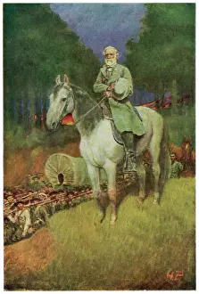 Historical Figures Drucke: Robert E Lee / Pyle / Spirit