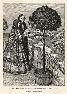 Robert und Elizabeth Browning