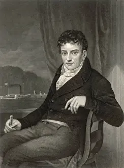 Historical Figures In Engineering Drucke: Robert Fulton / Chappel