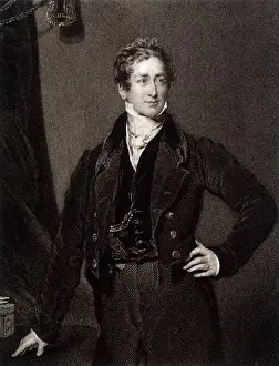 19th Century Politician Art Drucke: Robert Peel(Y) / Cochran