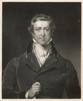 Robert Peel Portrait Drucke: Robert Peel(Y) / Lawrence