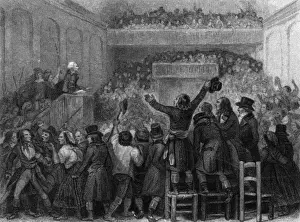 Robespierre bei den Jakobinern