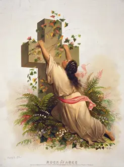 Religious Iconography Drucke: Rock of ages