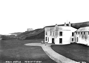 Derry Drucke: Felsburg von Rock, Portstewart