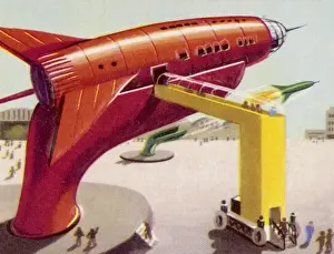 Military Equipment Drucke: Rocket Launcher