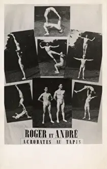 Roger und André - Bodenakrobaten