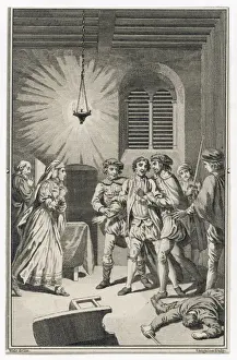 Mary Evans Prints Collection Drucke: Roger Mortimer Arrested