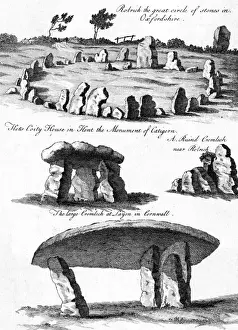 Ancient Stone Circles UK Drucke: Rollright Stones
