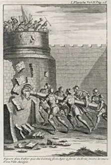 Roman Siege Warfare Drucke: Roman Battering Ram