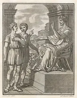 Historical Figures Portraits Drucke: Roman Censor